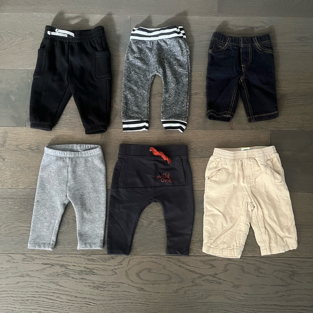 Baby boy infant pants 3-6M all brand new bundle deal